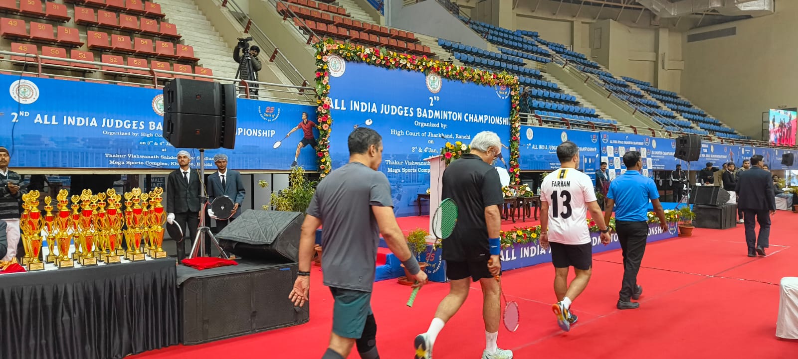 द्वितीय ऑल इंडिया जजेस बैडमिंटन चैंपियनशिप का समापन