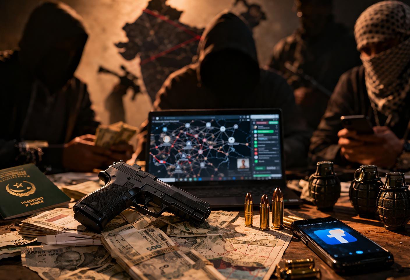 झारखंड में संगठित अपराध का खुलासा: फेसबुक से पाकिस्तान तक नेटवर्क