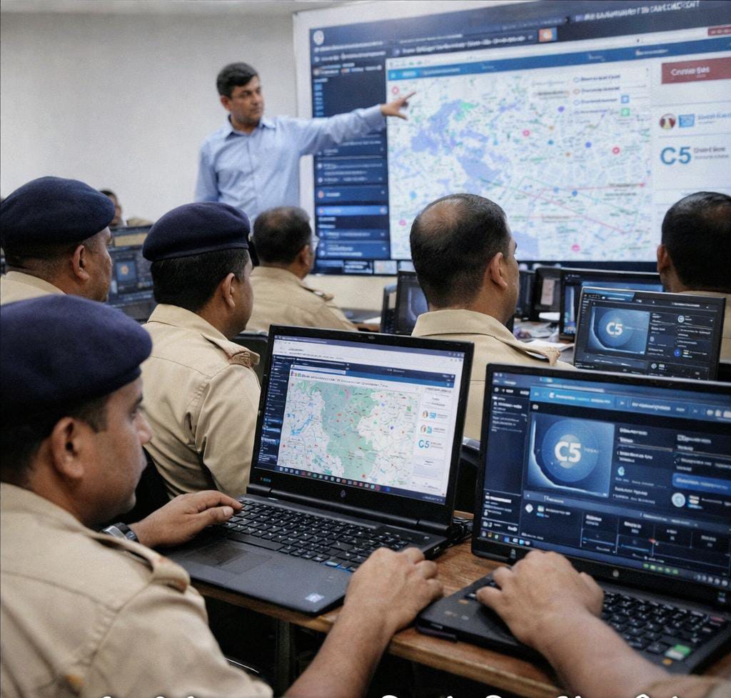 साइबर अपराध पर नकेल: झारखंड पुलिस को C5 सॉफ्टवेयर की ट्रेनिंग