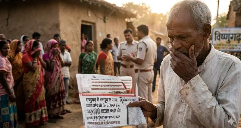 विष्णुगढ़ कांड में बड़ा खुलासा: राज खुलने के डर से मासूम की हत्या!