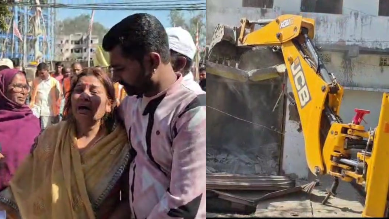 खादगढ़ा सब्जी मंडी के पास अतिक्रमण हटाने पहुंची नगर निगम की टीम, इलाके में तनाव