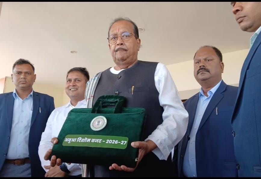 हरे बस्ते में ‘अबुआ बजट’ 2026, विधानसभा में आज पेश होगा राज्य का वित्तीय खाका